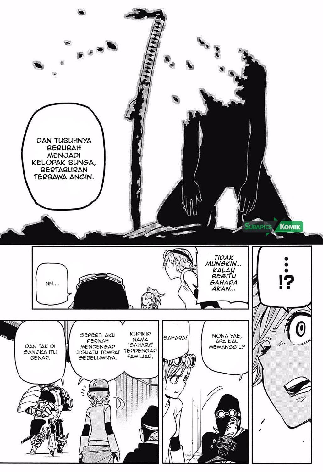 Sahara the Flower Samurai Bab 03 halaman 31