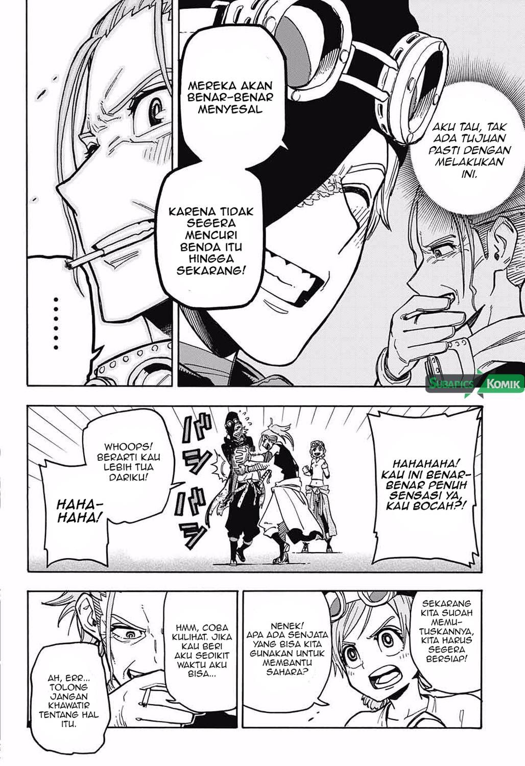 Sahara the Flower Samurai Bab 03 halaman 36