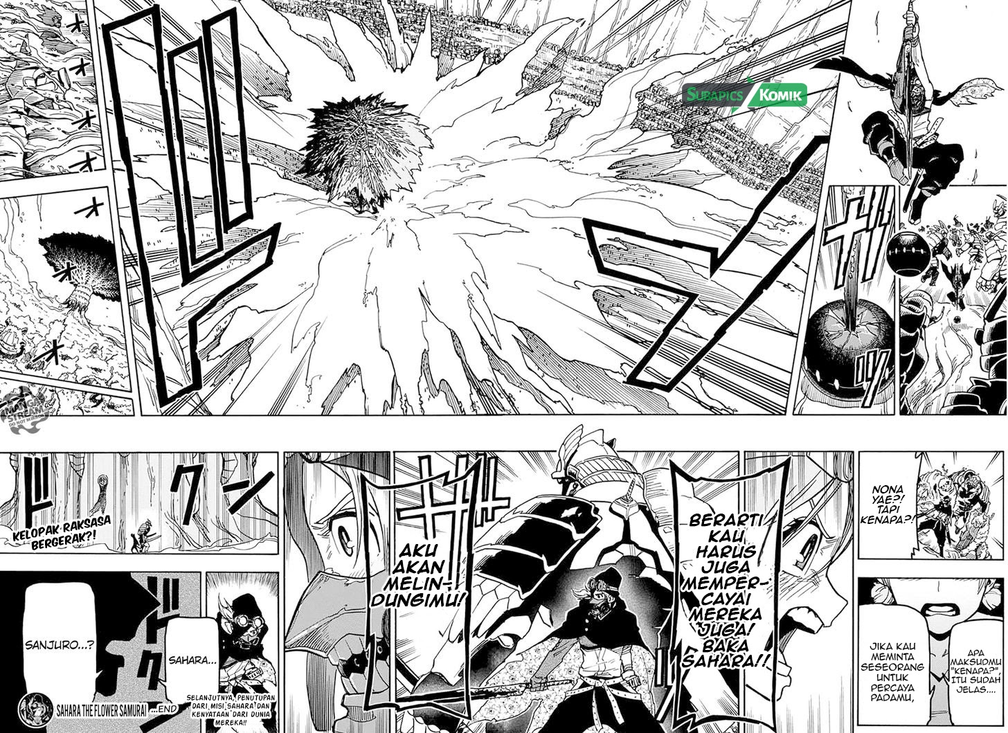 Sahara the Flower Samurai Bab 03 halaman 46