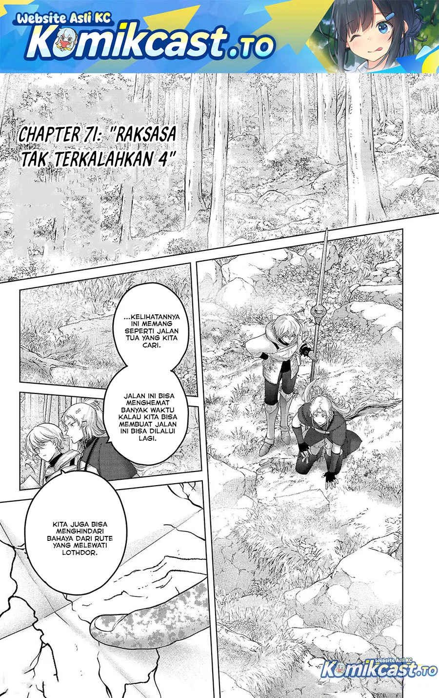 Saihate no Paladin Bab 71.1 halaman 1