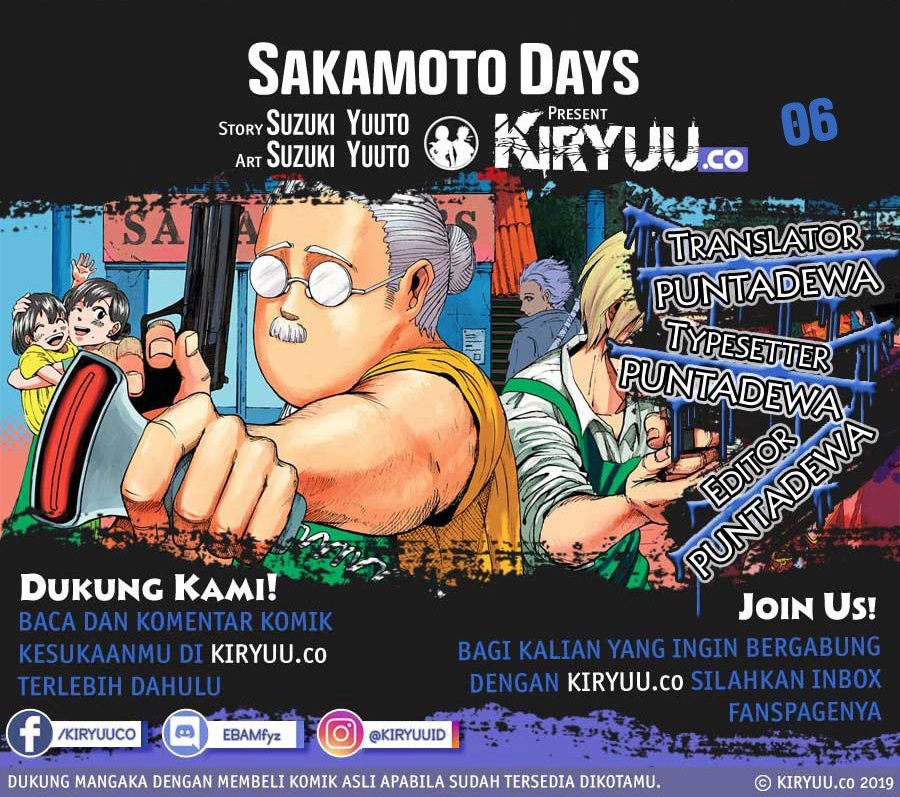 Sakamoto Days chapter 06 halaman 1