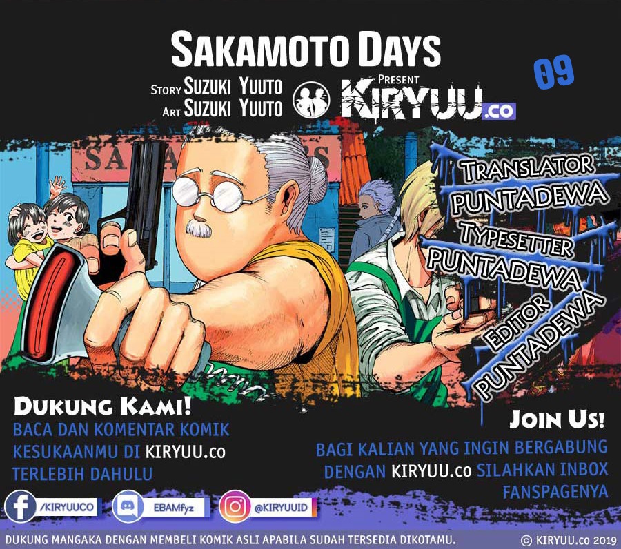 Sakamoto Days chapter 09 halaman 1