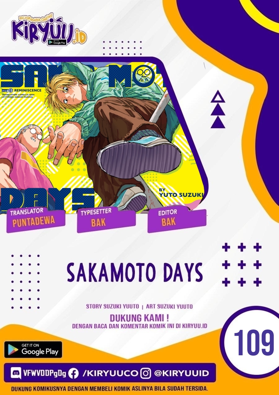 Sakamoto Days Bab 109 halaman 1