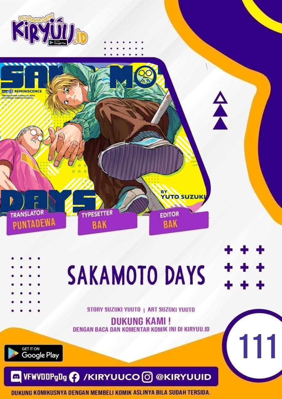 Sakamoto Days chapter 111 halaman 1