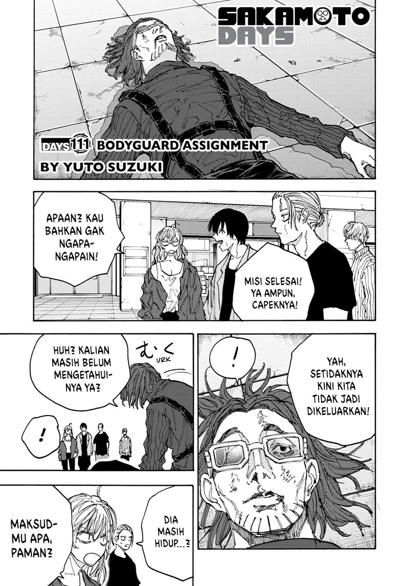 Sakamoto Days chapter 111 halaman 2