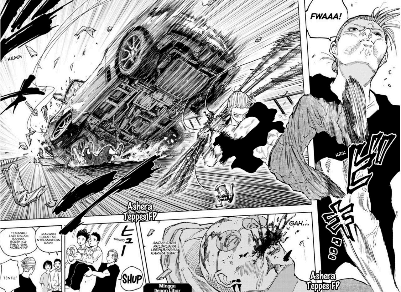 Sakamoto Days Bab 116 halaman 17