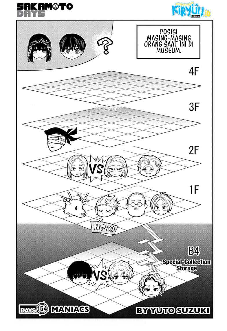Sakamoto Days chapter 154 halaman 2