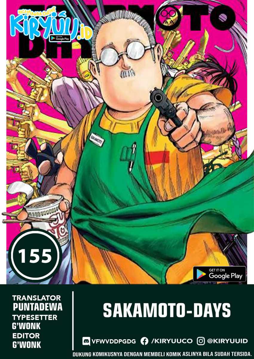 Sakamoto Days chapter 155 halaman 1
