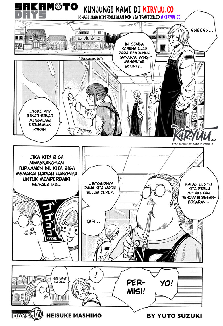 Sakamoto Days chapter 17 halaman 3