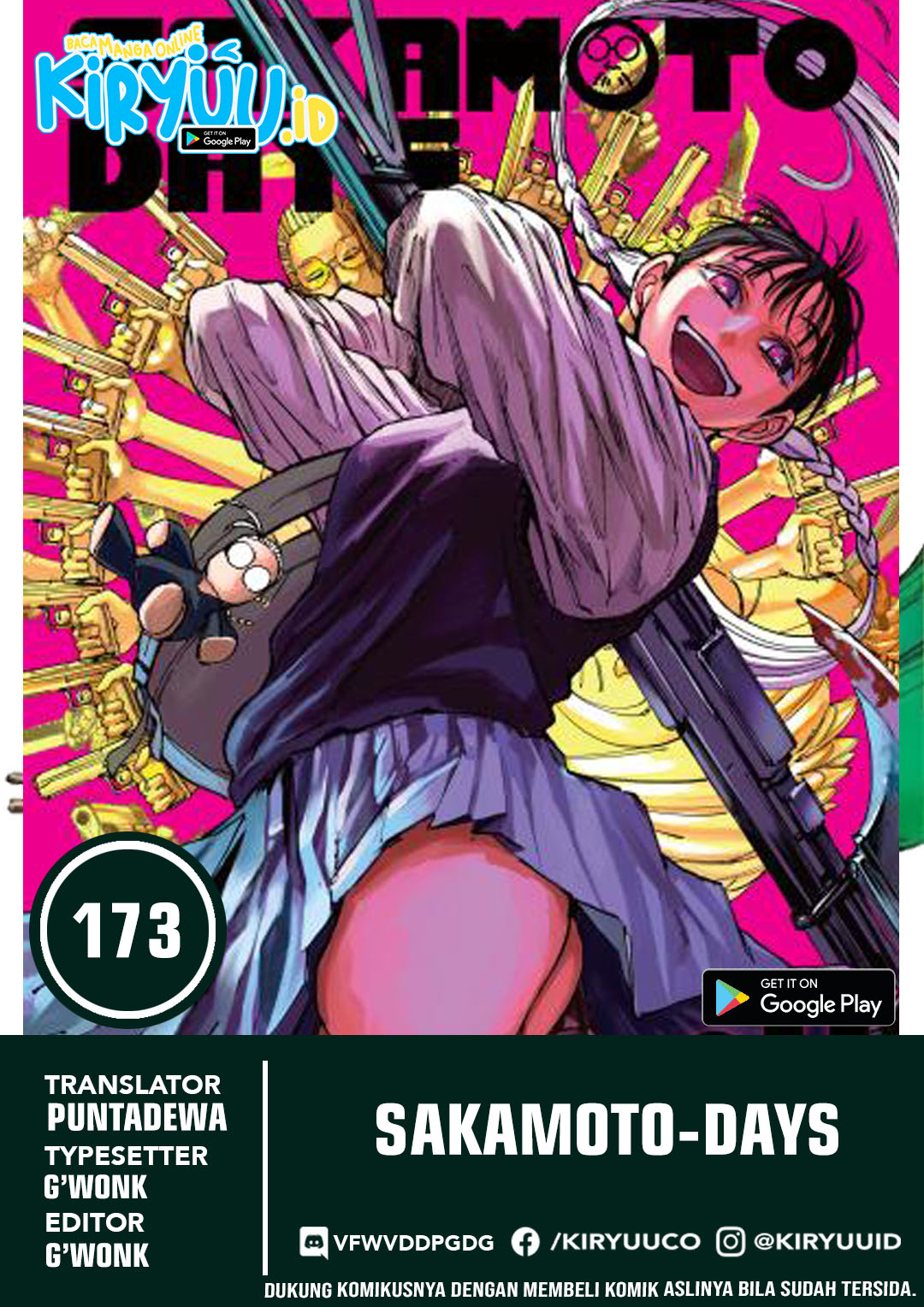 Sakamoto Days chapter 173 halaman 1