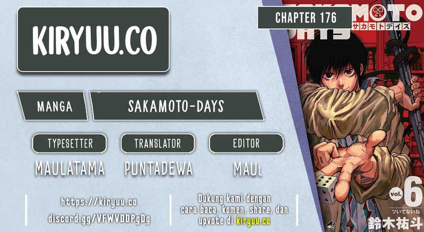 Sakamoto Days Bab 176 halaman 1