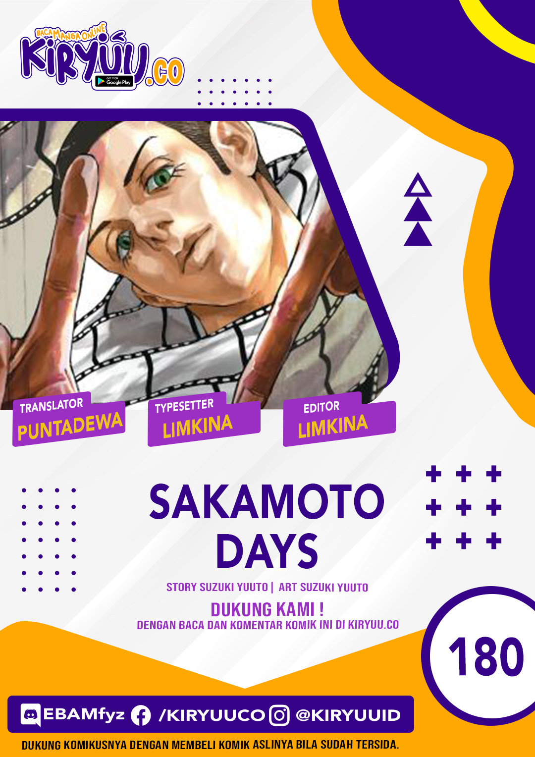 Sakamoto Days chapter 180 halaman 1