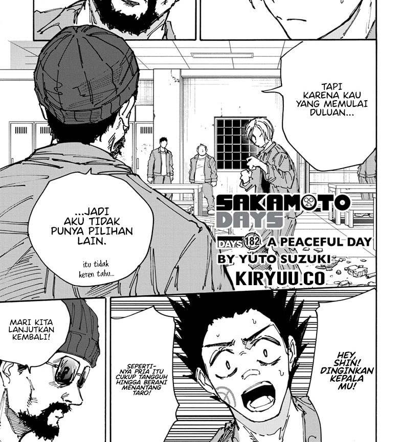 Sakamoto Days chapter 182 halaman 3
