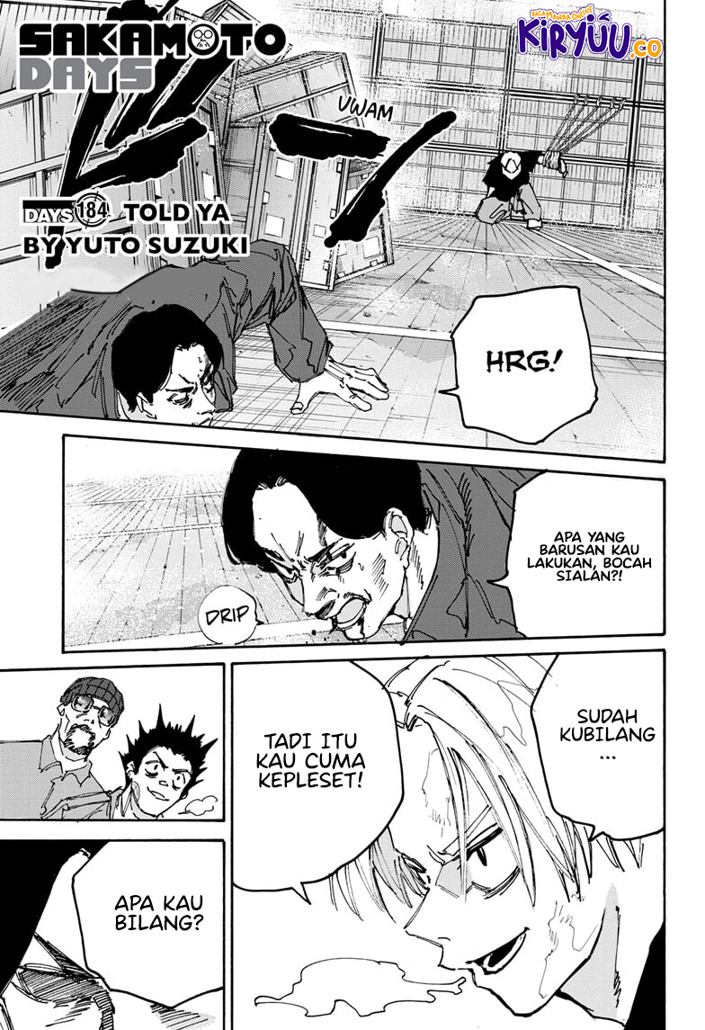 Sakamoto Days chapter 184 halaman 2