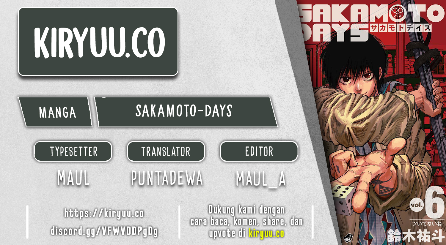 Sakamoto Days chapter 185 halaman 1