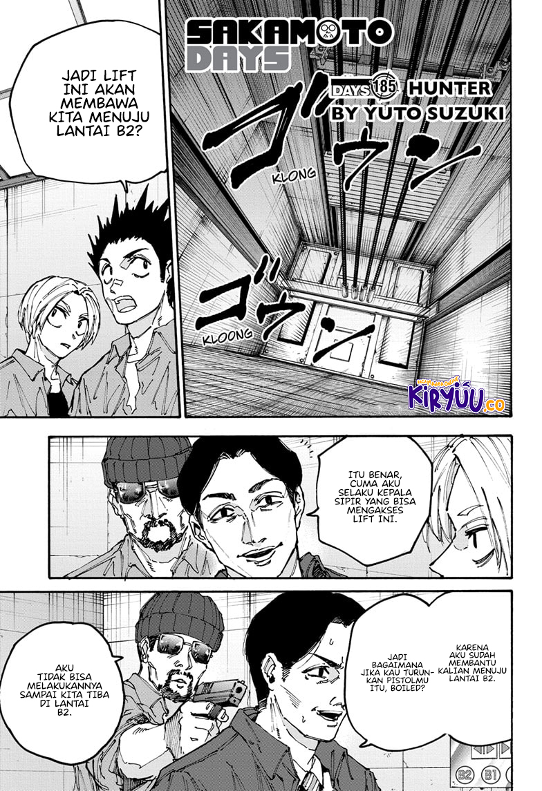 Sakamoto Days chapter 185 halaman 2