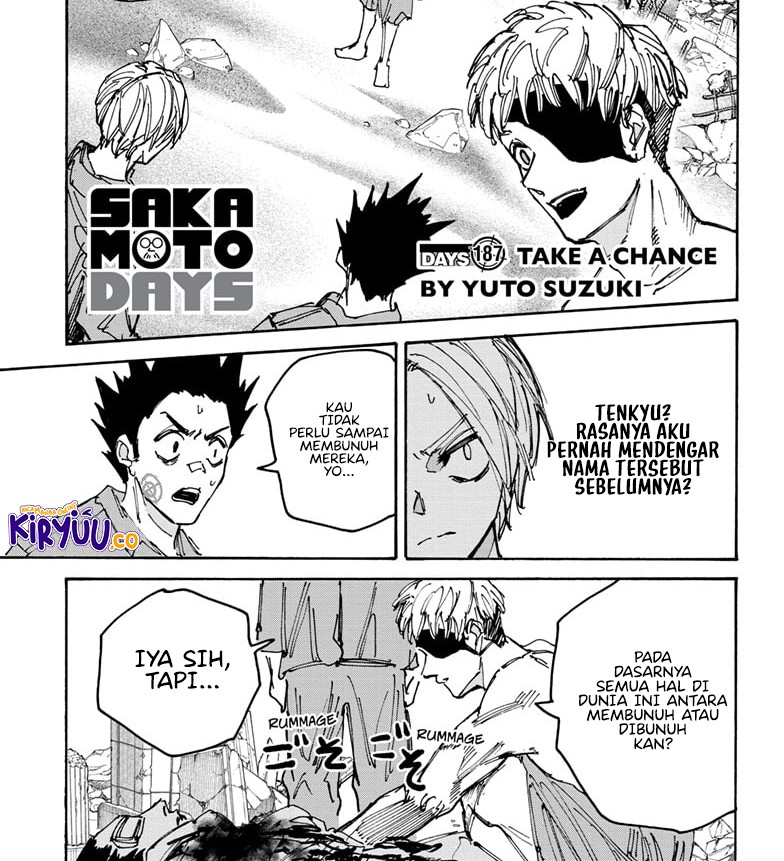 Sakamoto Days chapter 187 halaman 3
