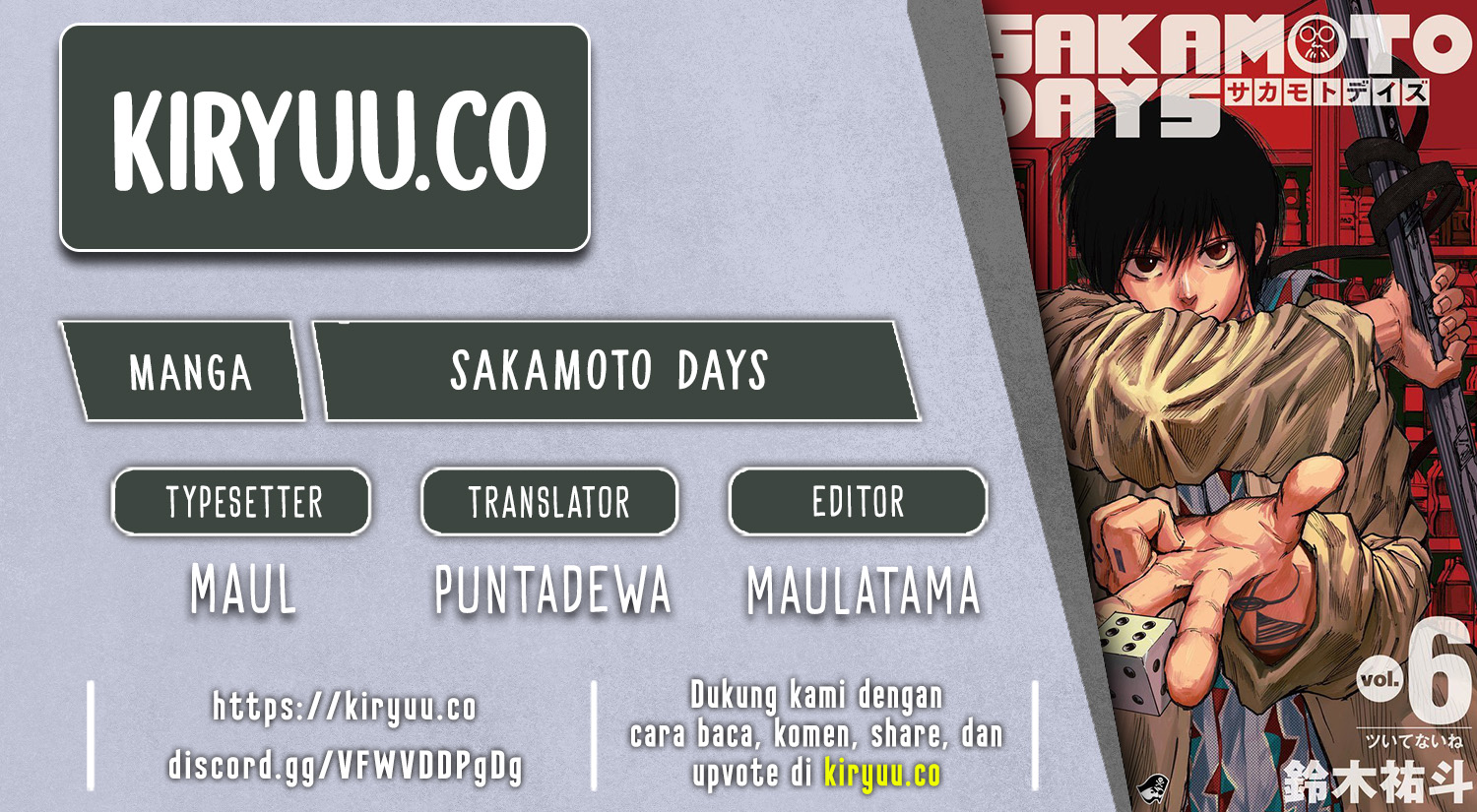 Sakamoto Days chapter 188 halaman 1