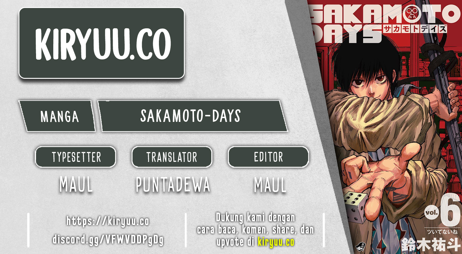 Sakamoto Days chapter 189 halaman 1