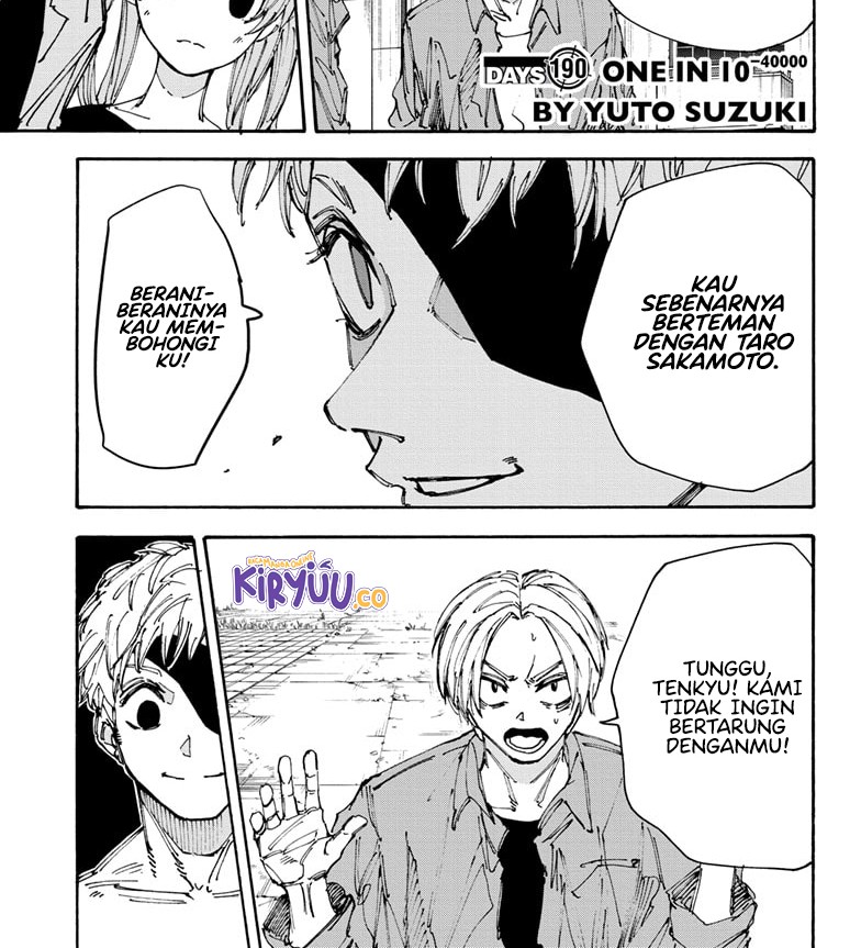 Sakamoto Days chapter 190 halaman 3