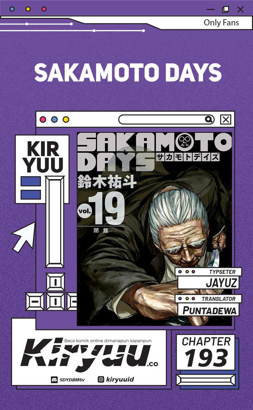 Sakamoto Days chapter 193 halaman 1