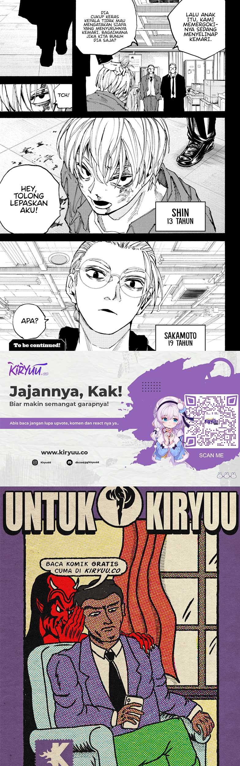 Sakamoto Days Bab 195 halaman 21