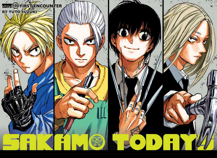 Sakamoto Days Bab 196 halaman 4