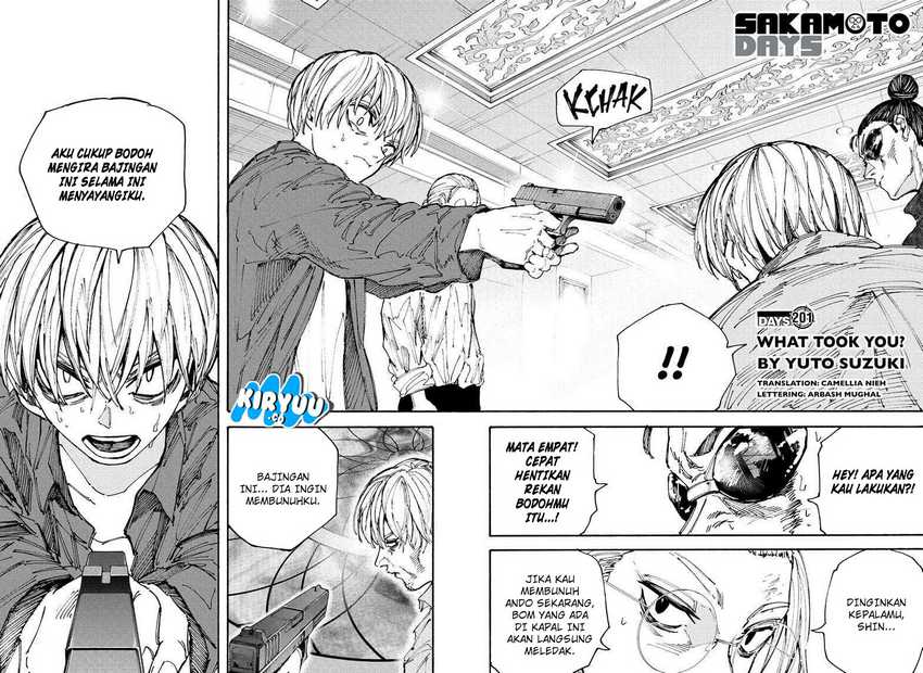 Sakamoto Days Bab 201 halaman 3
