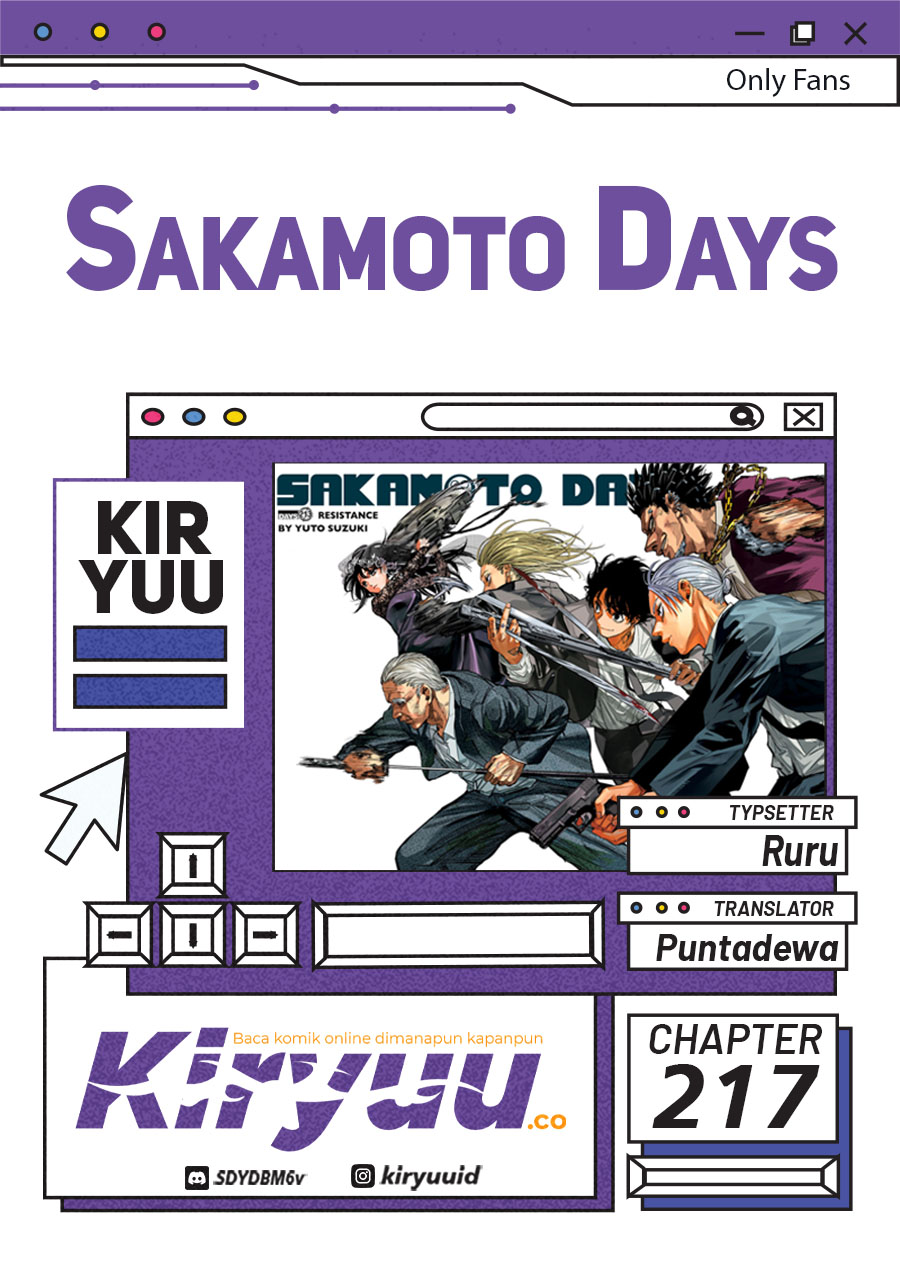 Sakamoto Days chapter 217 halaman 1