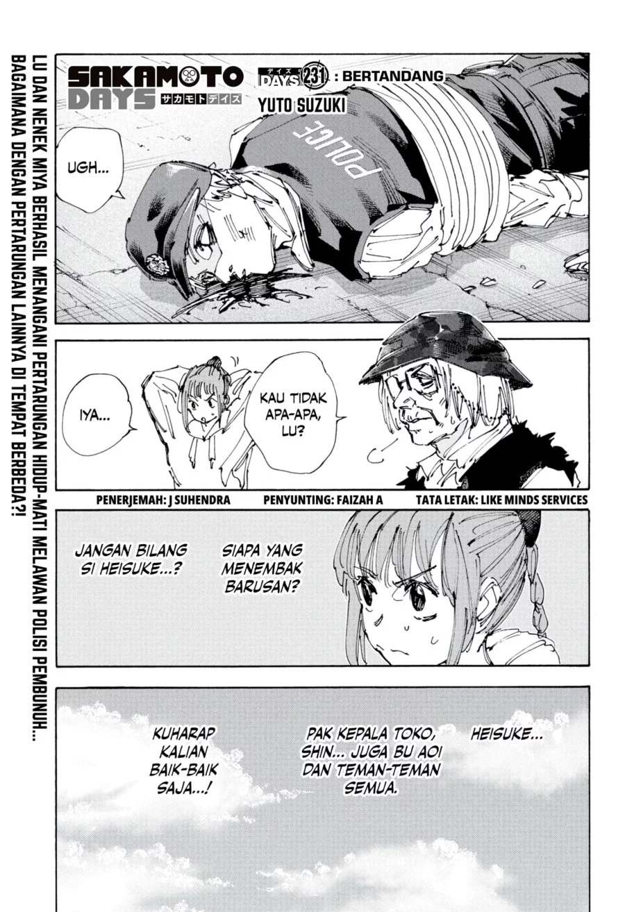 Sakamoto Days chapter 231 halaman 1