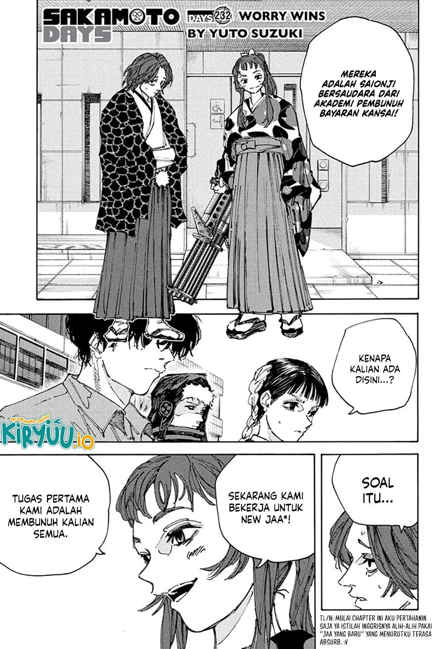 Sakamoto Days Bab 232 halaman 2