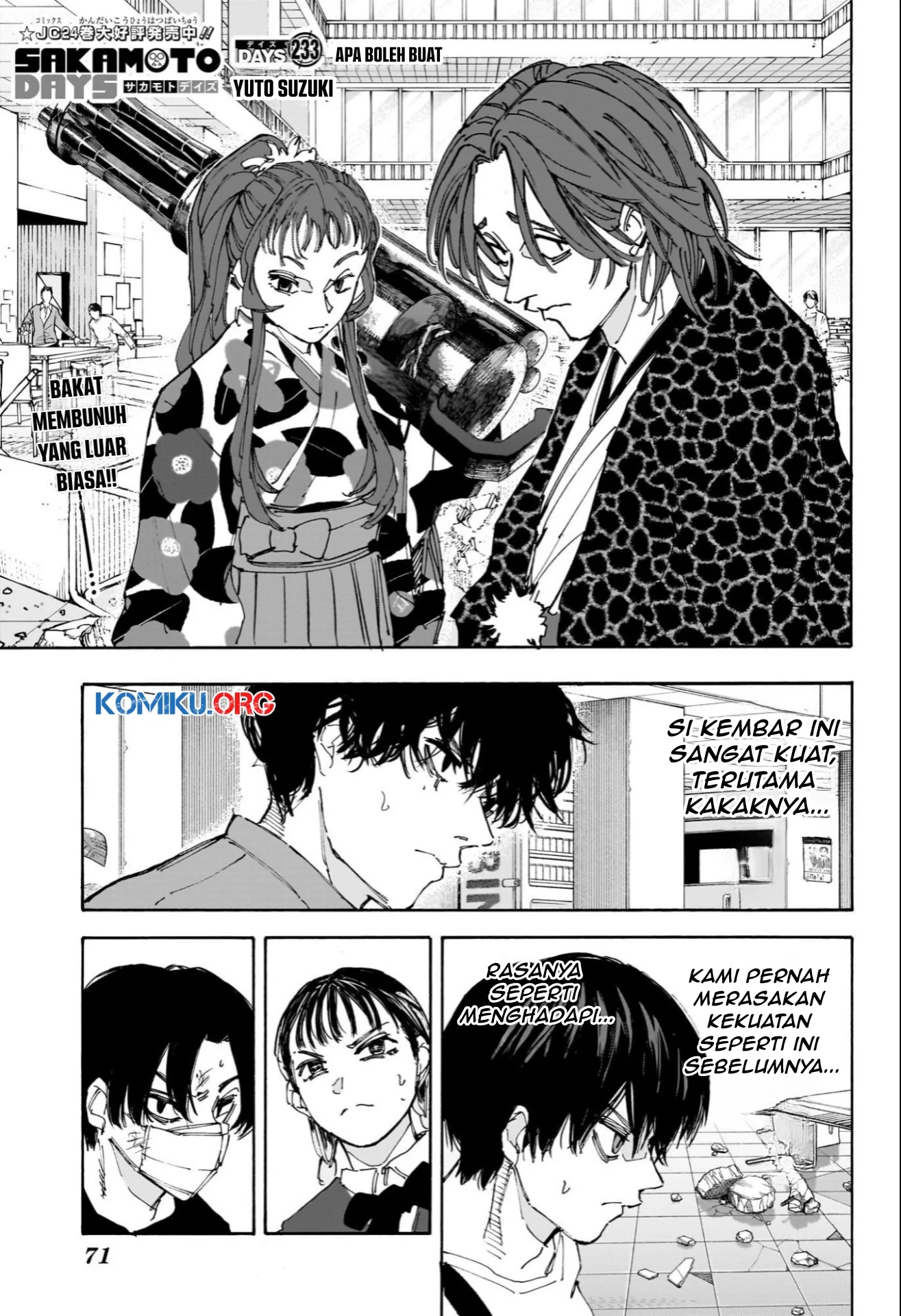 Sakamoto Days chapter 233 halaman 2