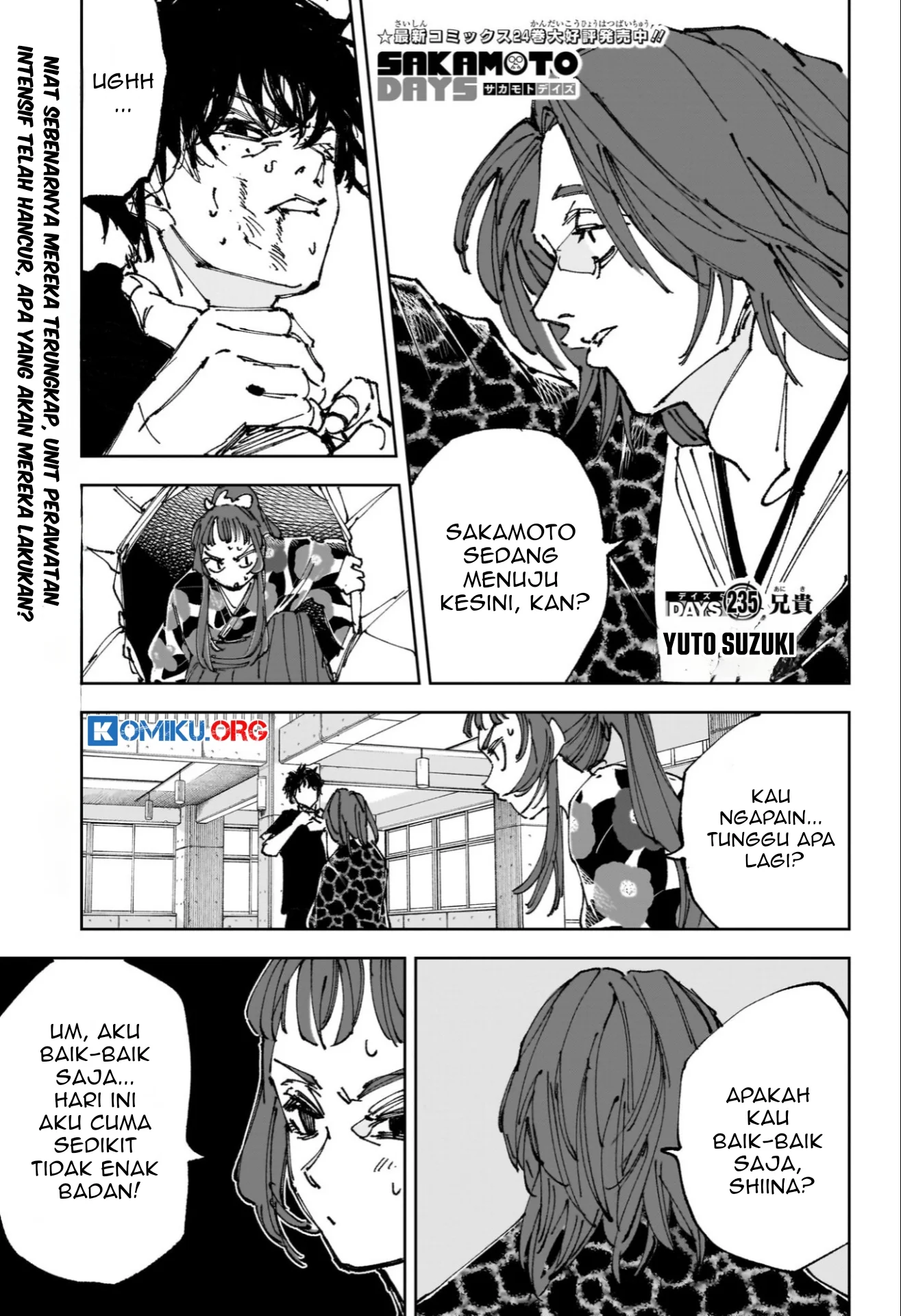 Sakamoto Days chapter 235 halaman 2