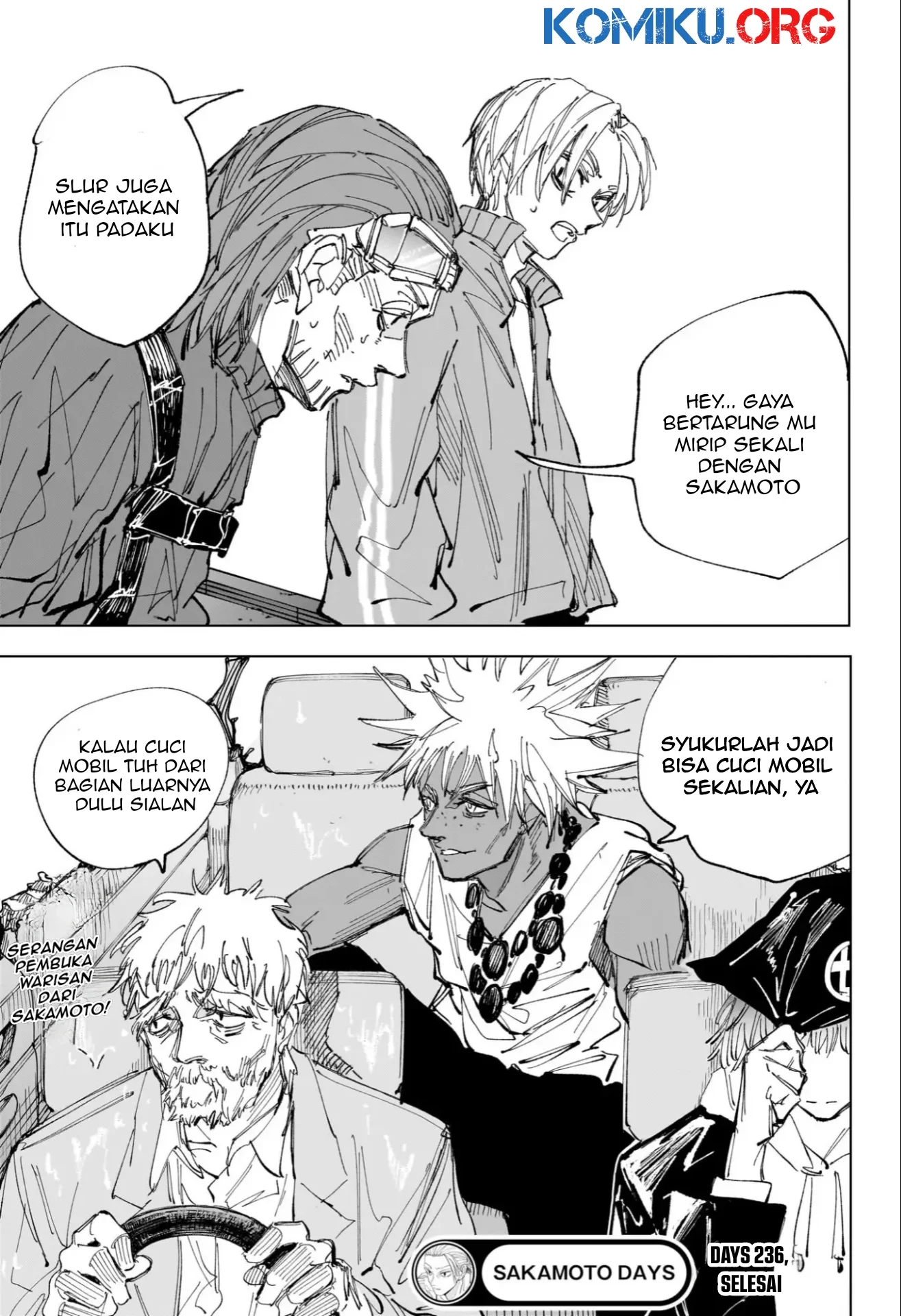 Sakamoto Days Bab 236 halaman 14