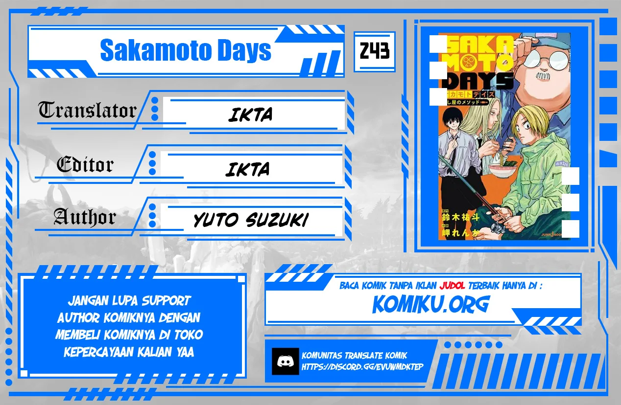 Sakamoto Days chapter 243 halaman 1