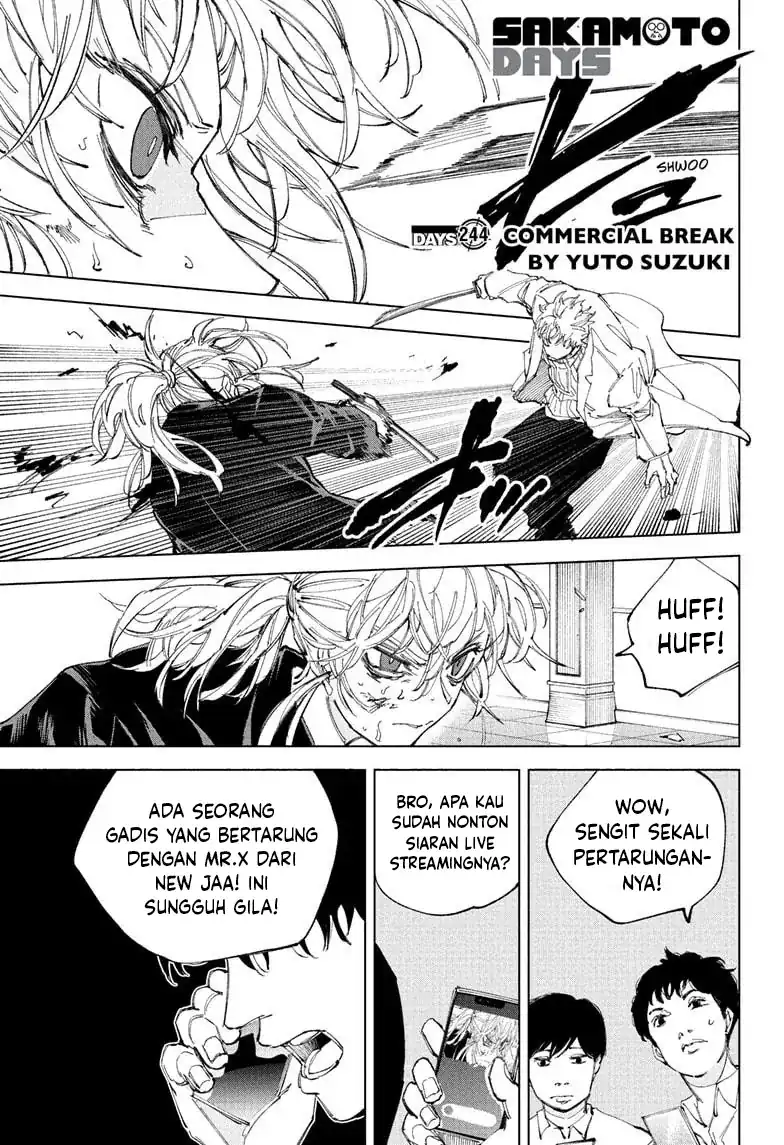 Sakamoto Days chapter 244 halaman 2