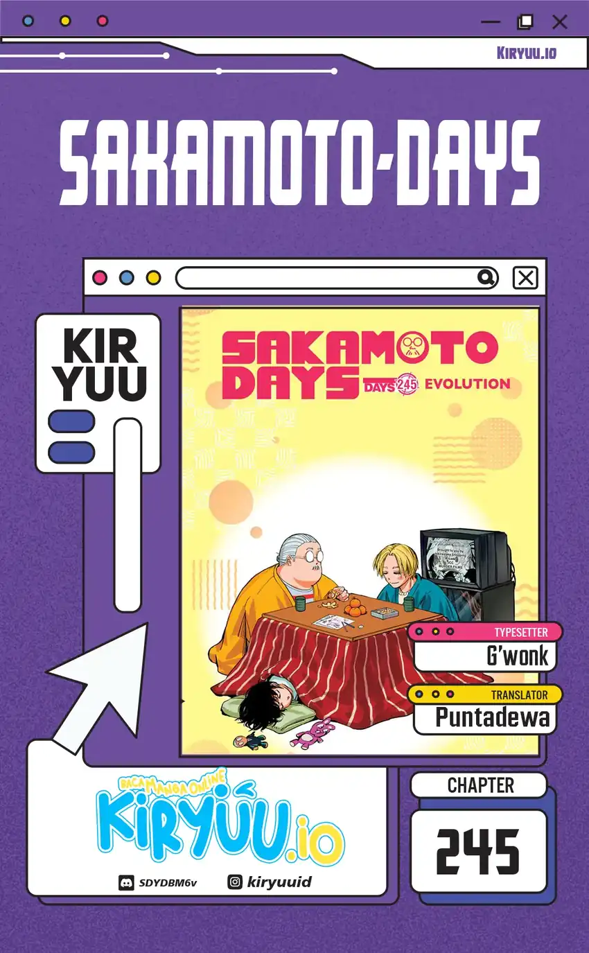 Sakamoto Days chapter 245 halaman 1