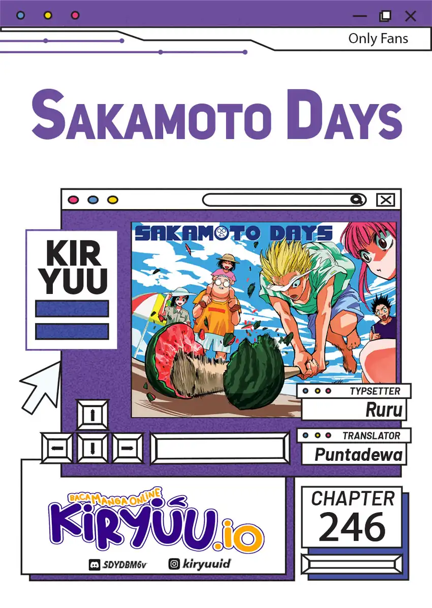 Sakamoto Days chapter 246 halaman 1