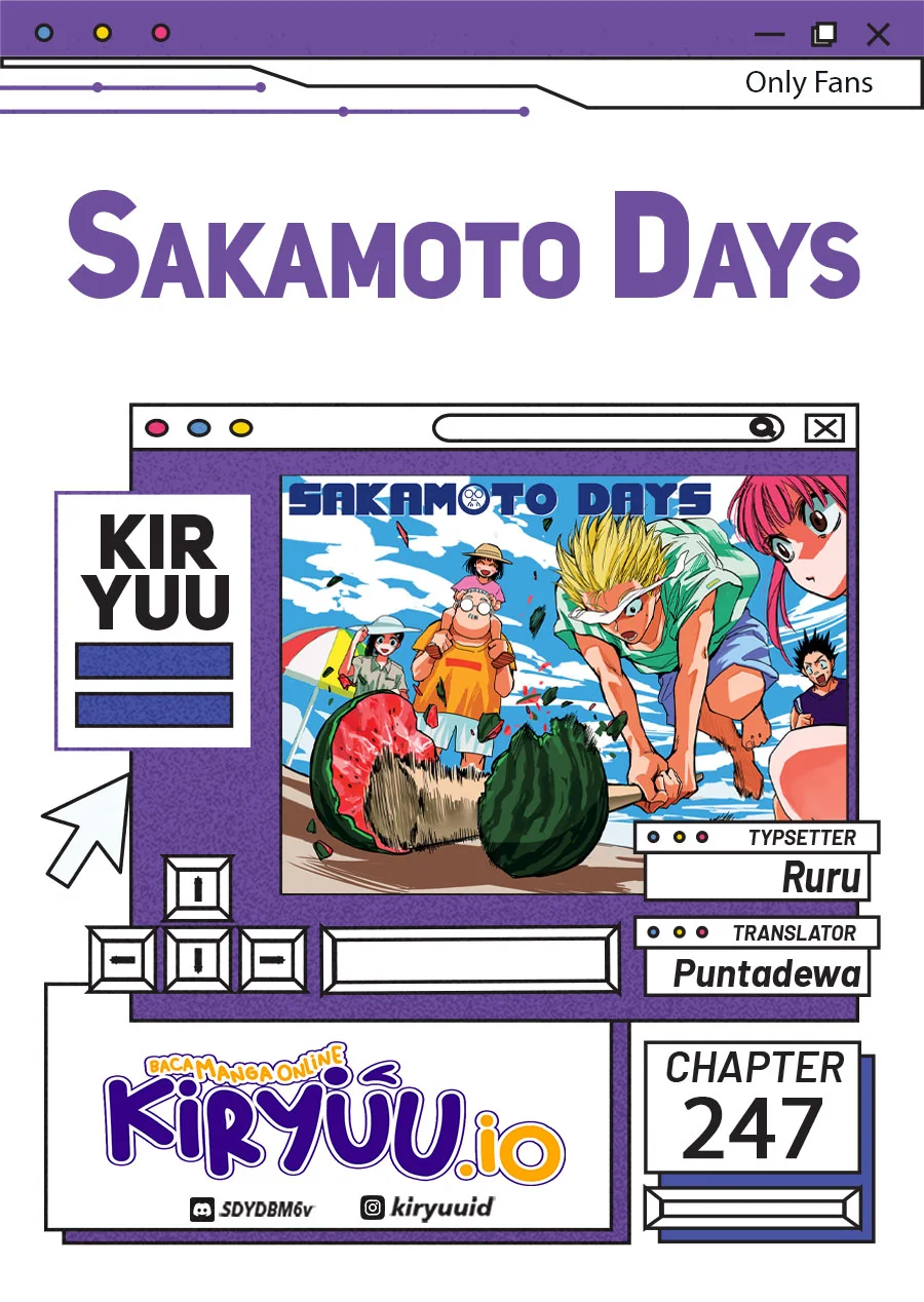 Sakamoto Days chapter 247 halaman 1