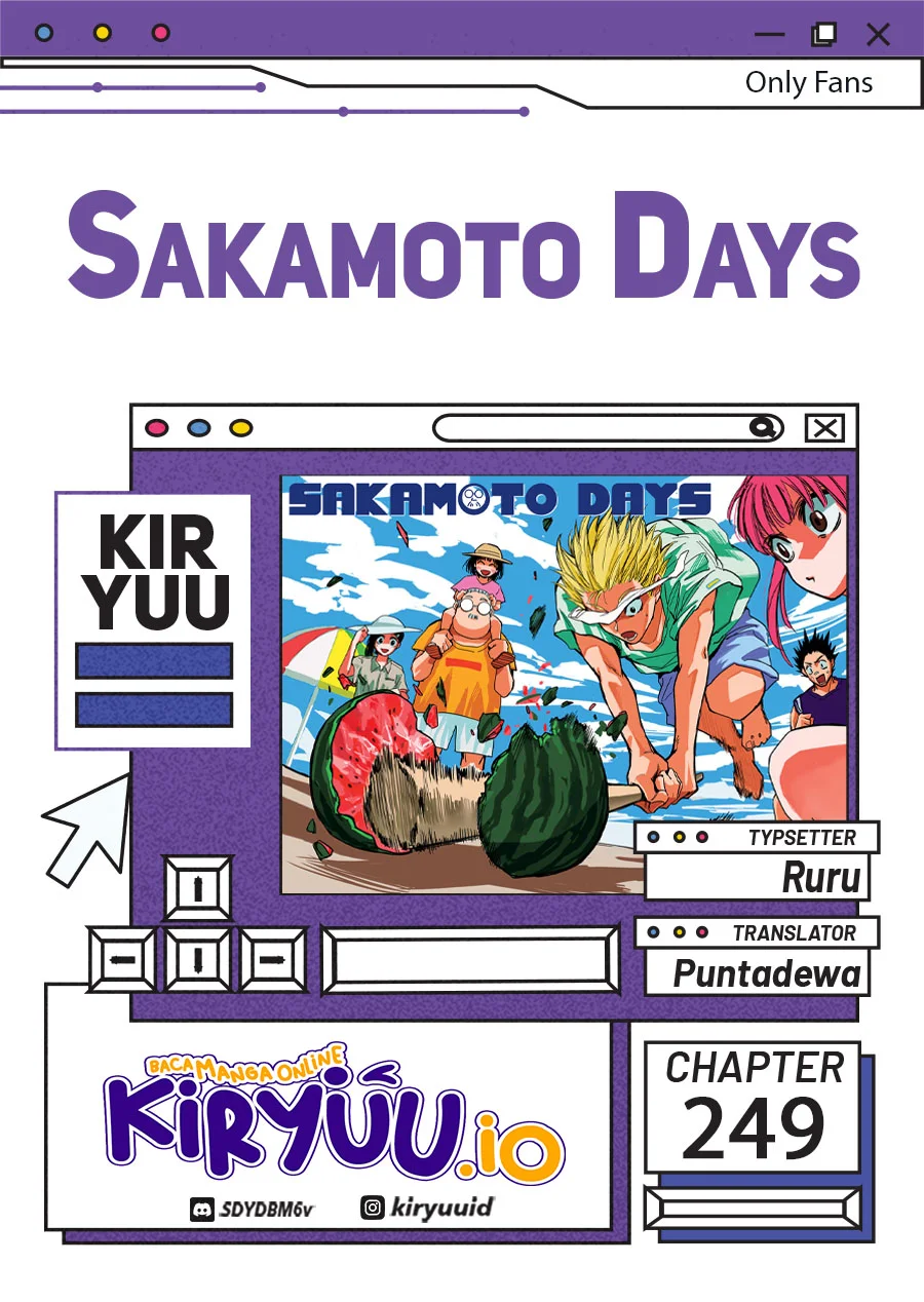 Sakamoto Days chapter 249 halaman 1