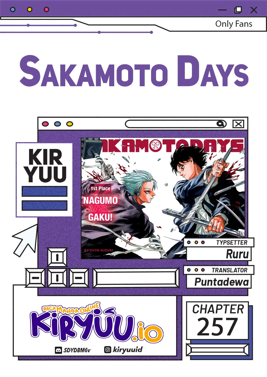 Sakamoto Days chapter 257 halaman 1
