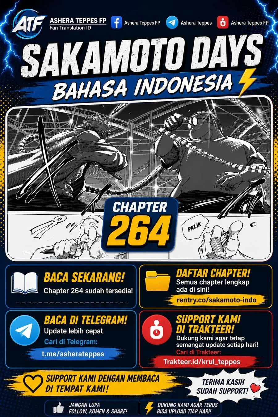 Sakamoto Days chapter 264 halaman 1