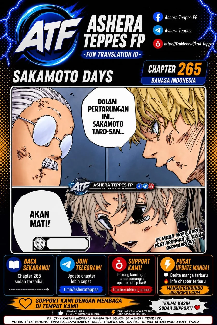 Sakamoto Days chapter 265 halaman 1