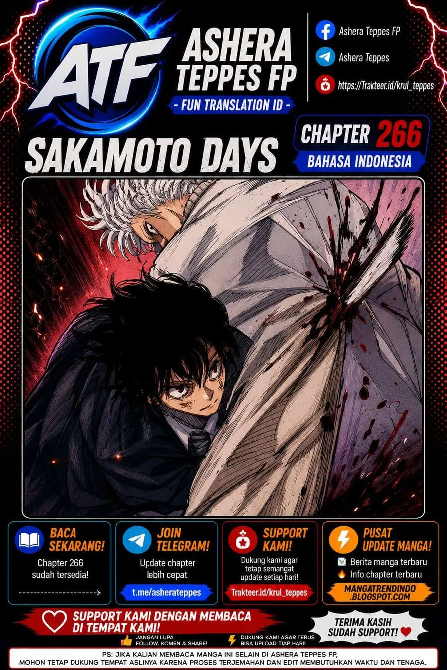 Sakamoto Days chapter 266 halaman 1