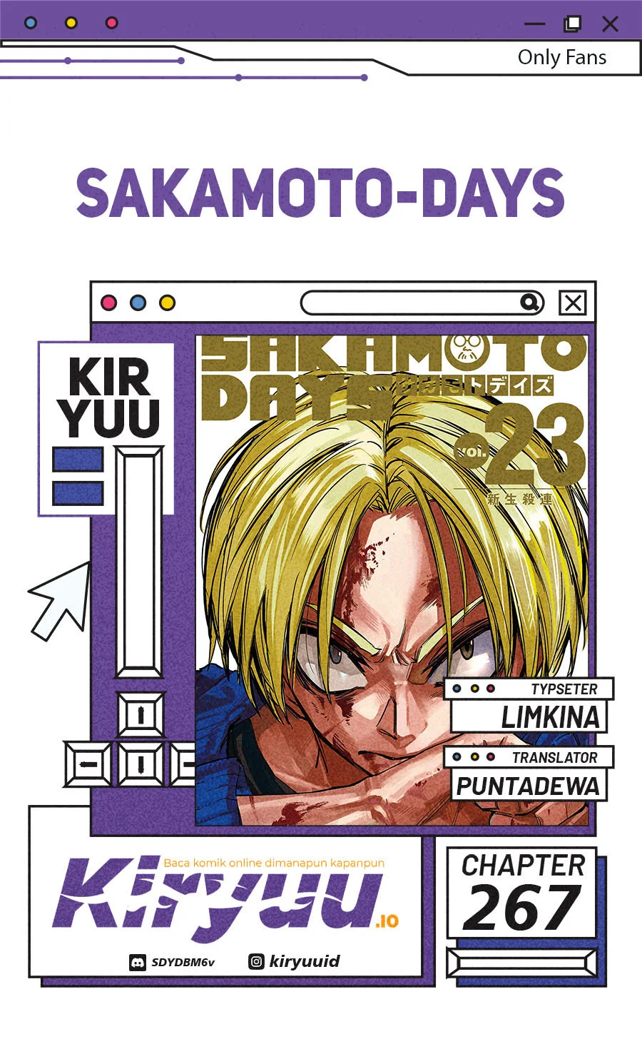 Sakamoto Days chapter 267 halaman 1