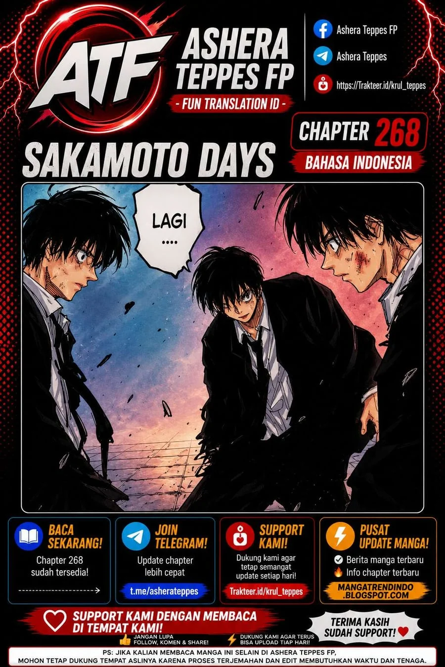 Sakamoto Days chapter 268 halaman 1