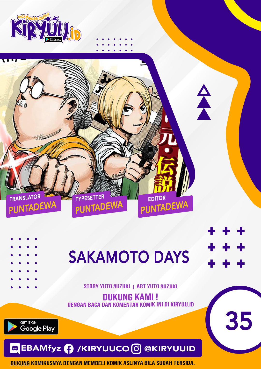 Sakamoto Days chapter 35 halaman 1