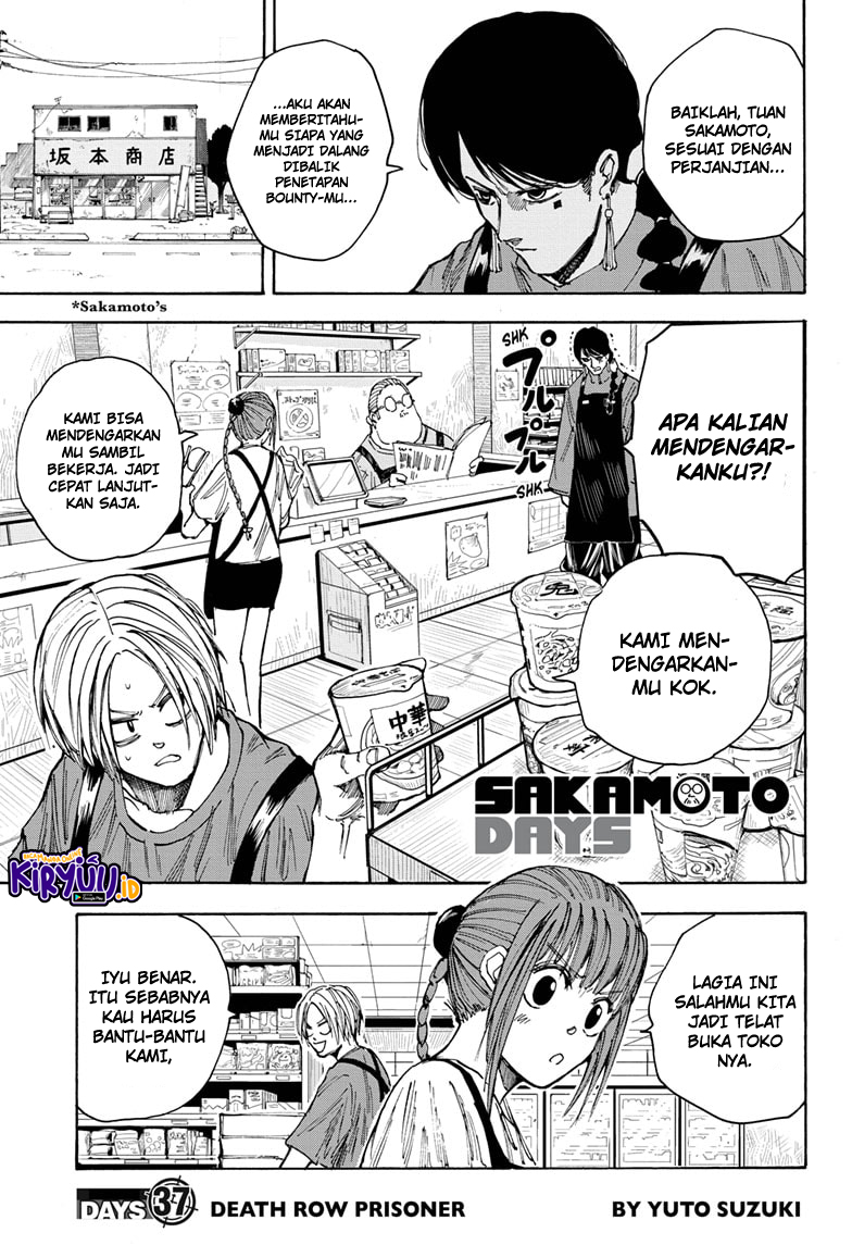 Sakamoto Days Bab 37 halaman 2