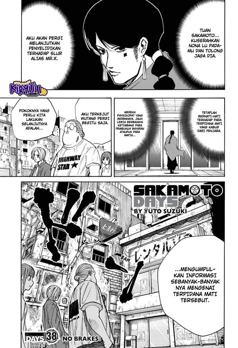 Sakamoto Days Bab 38 halaman 2