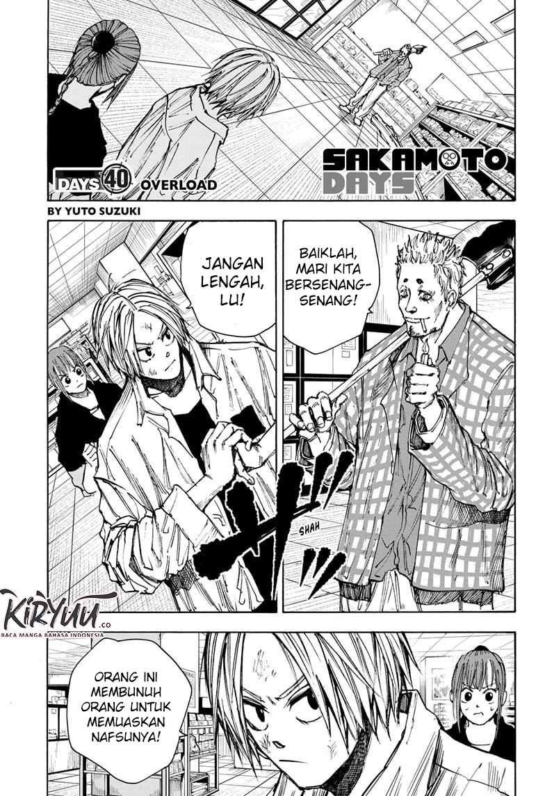 Sakamoto Days Bab 40 halaman 4